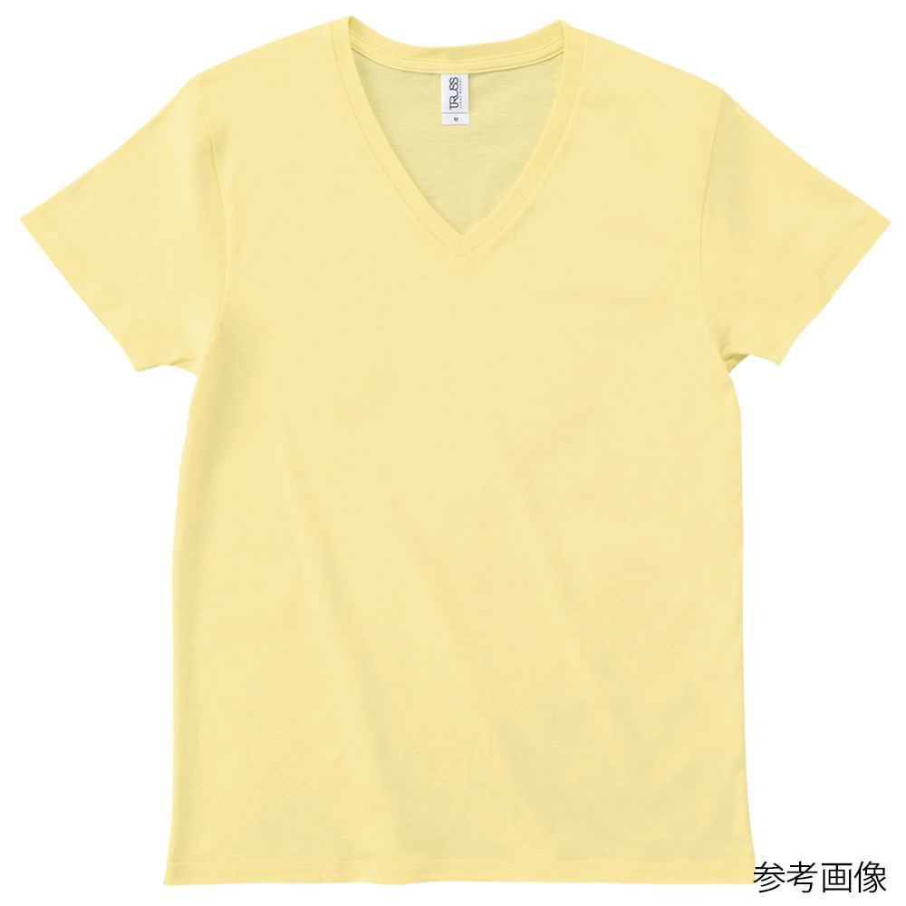フェリック スリムフィットVネックTシャツ イエローヘーゼ M SFV113-HZE-M 1枚（ご注文単位1枚）【直送品】