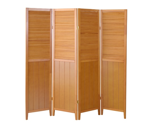 東谷 スクリーン 4連 ナチュラル OP-510NA 1個(ご注文単位1個)【直送品】