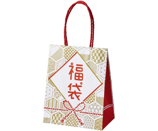 ストア・エキスプレス 手提福袋 福よせ 20×12×25cm 25枚 28-152-1-1 1セット（ご注文単位1セット）【直送品】