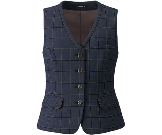 ボンマックス ベスト AV1283 ネイビー 19号  1枚（ご注文単位1枚）【直送品】