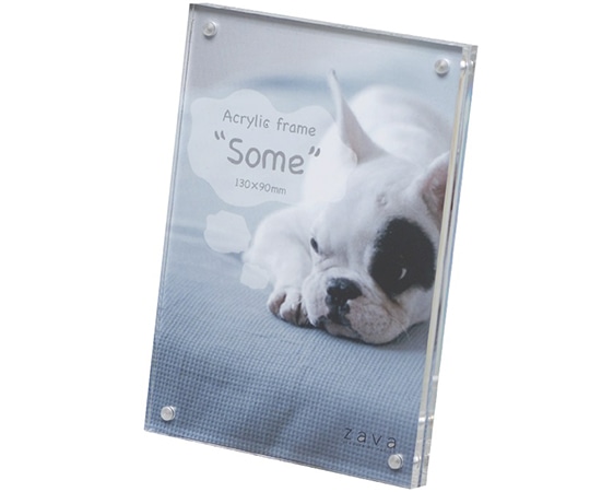 万丈 アクリルフレーム サム L判 AS-L 1個(ご注文単位1個)【直送品】