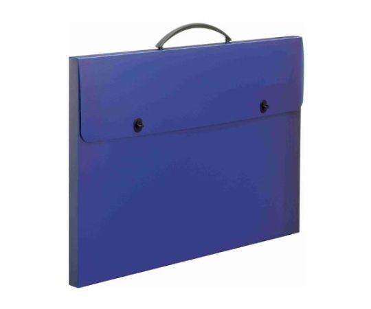 ライオン事務器 635x450mm デザインケース(A2/ダークブルー) EA762CF-326 1冊(ご注文単位1冊)【直送品】