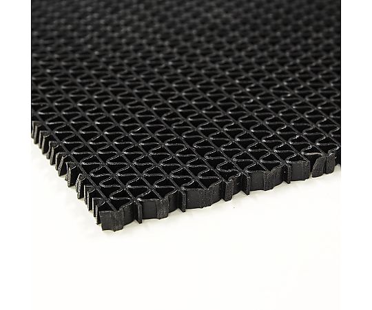 カーボーイ 水切り安全歩行マット 900mm ブラック AI-9002BK 1枚(ご注文単位1枚)【直送品】