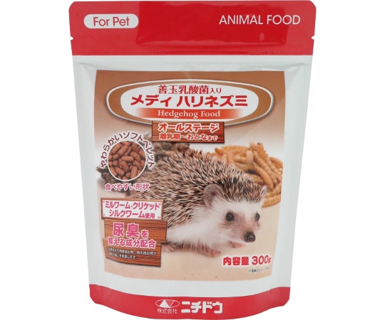 ニチドウ メディ ハリネズミ 300g  1パック（ご注文単位1パック）【直送品】
