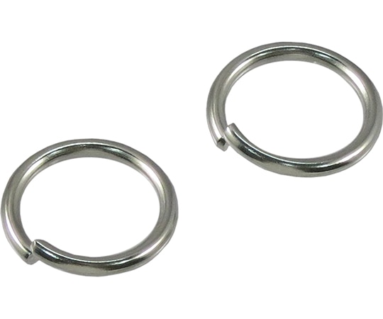 ひめじや ステンレス ワリカンリング 2個入 #17 1箱(ご注文単位1箱)【直送品】