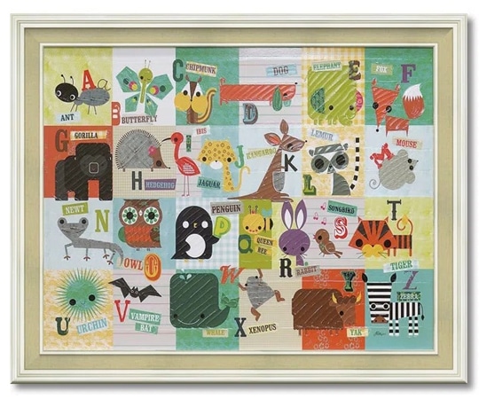 ユーパワー ジリアン フィリップス｢アニマルABC｣ JP-16001 1個（ご注文単位1個）【直送品】