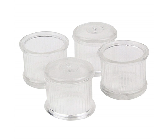 ツチノ クリアー 脚キャップ 丸型 28mm 51-143 1パック(ご注文単位1パック)【直送品】