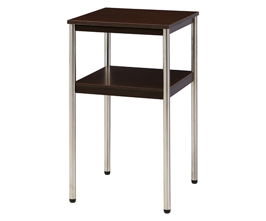 ナカキン 電話台 丸脚タイプ ダークオーク TL-S40DK 1個(ご注文単位1個)【直送品】