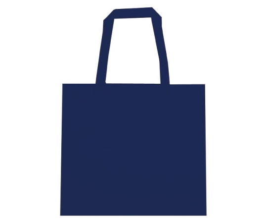 三和 不織布手提げバッグ ネイビー 1ケース(500枚入) SW3835-37 1ケース（ご注文単位1ケース）【直送品】