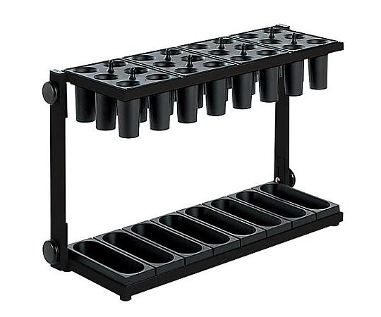 テラモト 769x257x475mm/24本用 [折り畳式]傘立て EA995AA-457 1個(ご注文単位1個)【直送品】
