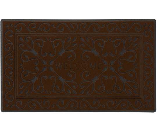 山崎産業(コンドル) ソフテップマット リッチアイロン #3 ブラウン 1枚(ご注文単位1枚)【直送品】