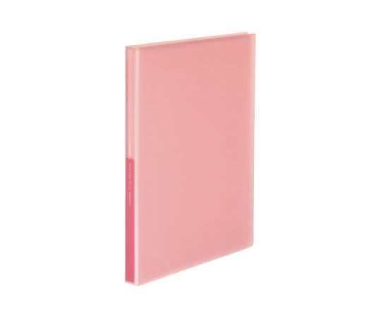 コクヨ クリヤーブックグラッセルA4 40枚 ライトピンク ラ-GL40LP 1冊（ご注文単位1冊）【直送品】