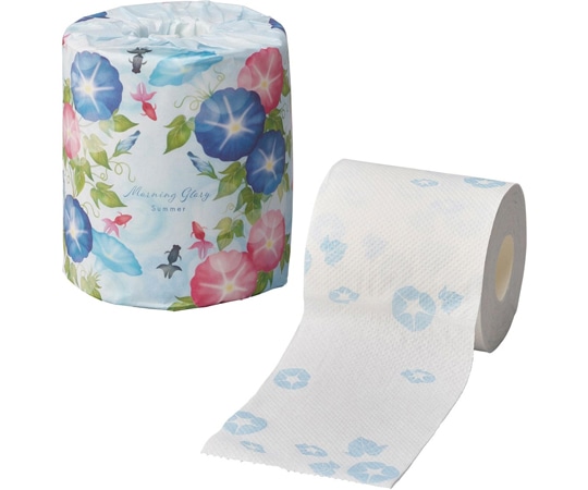 アズワン 朝顔 トイレットペーパー 60個入 35-48-7-1 1個(ご注文単位1個)【直送品】