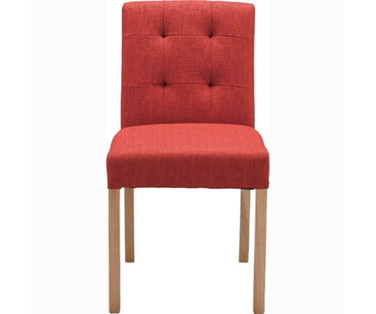 東谷 ダイニングチェア レッド CL-812CRD 1個（ご注文単位1個）【直送品】