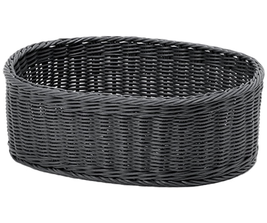 グリュック Medi-Cargo オーバルかごL ダークグレイ 2個入 GLMC-04DGY 1セット(ご注文単位1セット)【直送品】