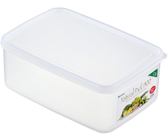 イノマタ化学 ナチュラルパック 1300 クリアー #1858 1個（ご注文単位1個）【直送品】