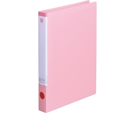 カウネット 書類が見やすい表紙ぴったりリングF ピンク 4269-5592 1冊(ご注文単位1冊)【直送品】