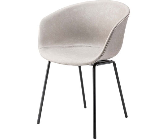 東谷 アームチェア ライトグレー PC-989LGY 1個（ご注文単位1個）【直送品】