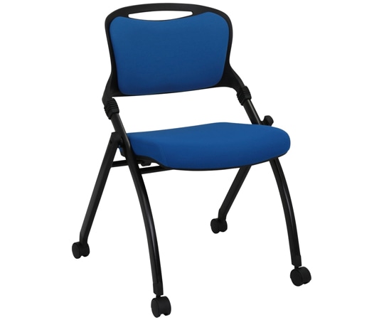 カグクロ 平行スタッキングチェアET ブルー(アントレ) ET-6288-BL 1個(ご注文単位1個)【直送品】