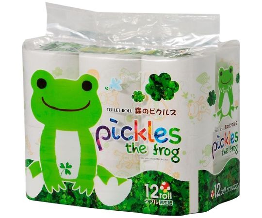 富士里和製紙 森のピクルス 12RW 1箱(12本×8パック入)  1箱(ご注文単位1箱)【直送品】