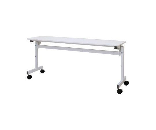 アール・エフ・ヤマカワ シンプルフォールディングテーブルⅢ W1500×D450 ホワイト RFFT3-1545WH 1台（ご注文単位1台）【直送品】