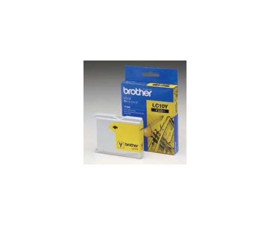 ブラザー インクカートリッジ(イエロー) LC10Y 1個(ご注文単位1個)【直送品】