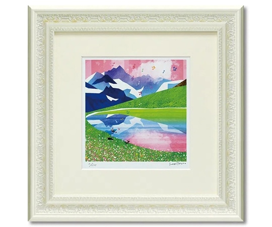 ユーパワー はりたつお｢スイスアルプスのユングフラウとアレッチ｣ TH-07006 1個（ご注文単位1個）【直送品】