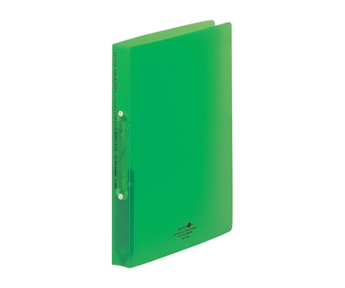 LIHITLAB AQUA DROPs リングファイル<ツイストリング> 6黄緑 F-5005 F5005-6 1冊(ご注文単位1冊)【直送品】