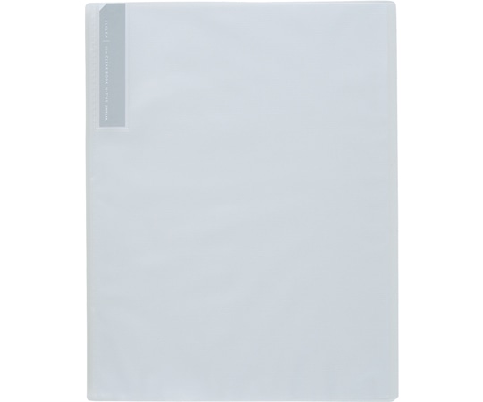 LIHITLAB ALCLEA コウキンスリムクリヤーブック 10P 【抗菌】 クリヤー N7760-1 1冊(ご注文単位1冊)【直送品】