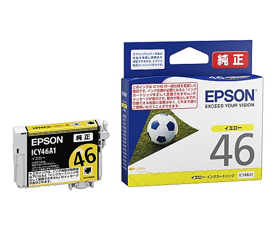 エプソン インクカートリッジ(イエロー) ICY46A1 1個(ご注文単位1個)【直送品】