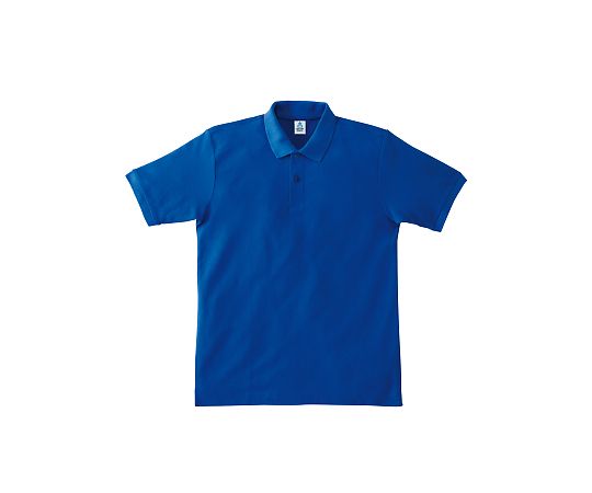 LIFEMAX CVC鹿の子ドライポロシャツ ロイヤルブルー M MS3113-7 M 1枚（ご注文単位1枚）【直送品】