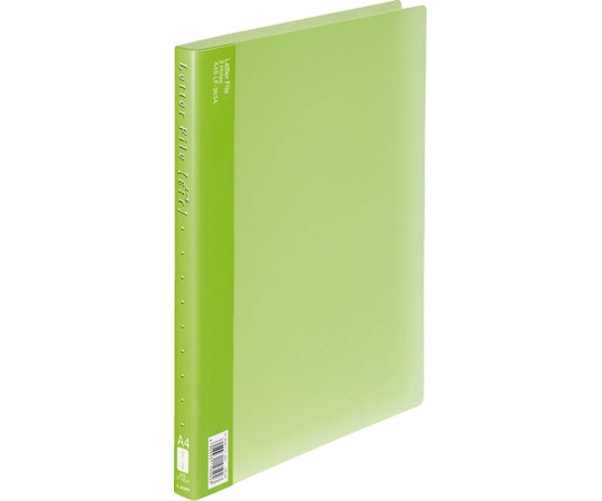ライオン事務器 PPレターファイル【ε:r】 グリーン LF-363A(G) 1冊(ご注文単位1冊)【直送品】
