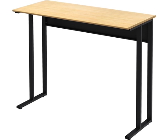 Y2K コンパクトデスク1200ハイタイプ 天板:ナチュラル/脚:ブラック 1台(ご注文単位1台)【直送品】