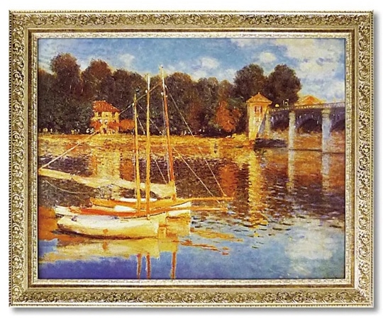 ユーパワー ミュージアム シリーズ モネ「アルジャントゥイユの橋」 MW-14002 1個(ご注文単位1個)【直送品】