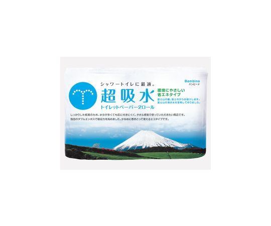 林製紙 HW超吸水 2RW 18m114mm 1箱(60パック入) 1140 1箱(ご注文単位1箱)【直送品】
