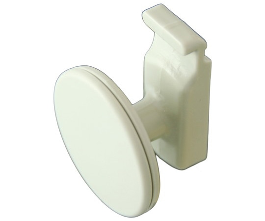 ハイロジック フックレール用ハンガーフック グレー 58228 1個(ご注文単位1個)【直送品】