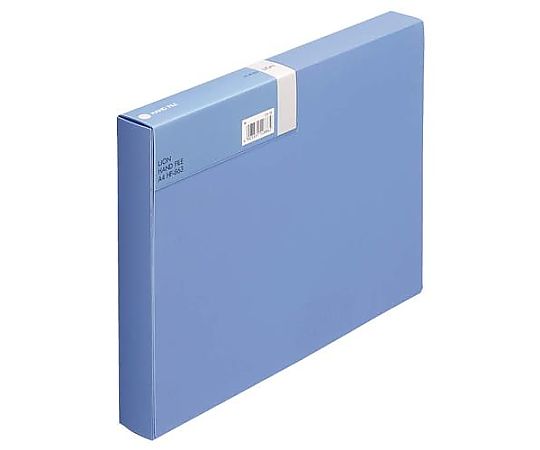 ライオン事務器 A4/310x35x240mm ハンドファイル(ブルー) EA762CF-328 1冊(ご注文単位1冊)【直送品】