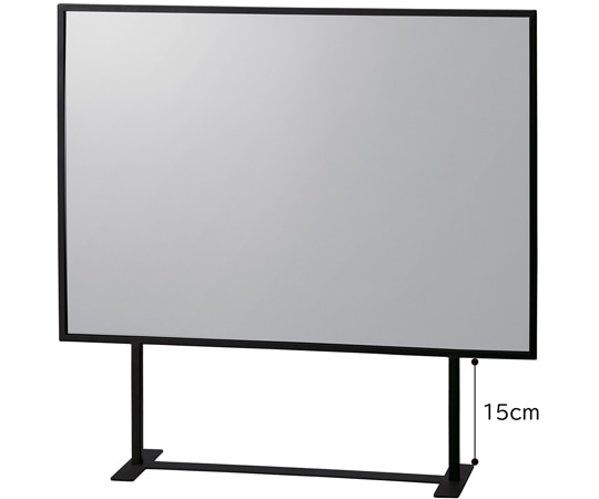 アズワン スチール製ポップスタンド(両面仕様) A2 ブラック 61-820-5-3 1個（ご注文単位1個）【直送品】