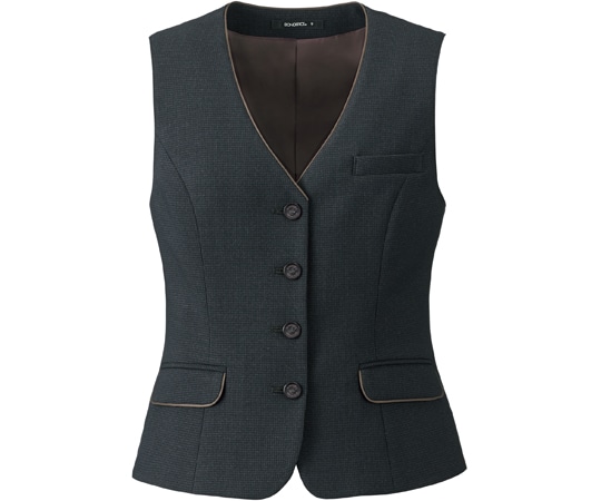 ボンマックス ベスト AV1284 グレイ 17号  1枚（ご注文単位1枚）【直送品】