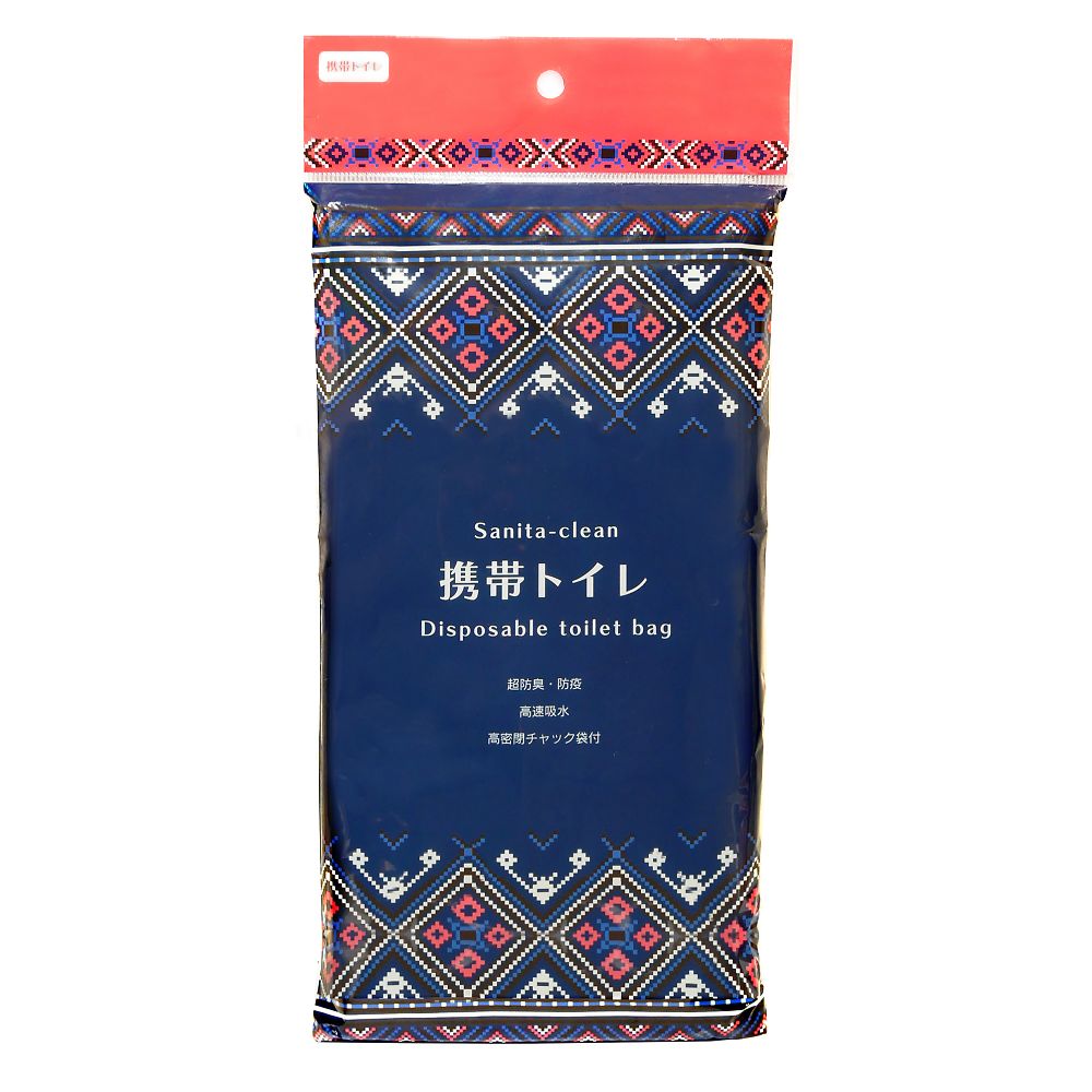 総合サービス Sanita-clean 携帯トイレ Alum(アルム) 1ケース(140個入) DG-174 1ケース（ご注文単位1ケース）【直送品】