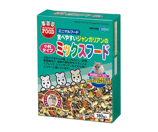 マルカン ジャンガリアンのミックスフード 180g MR-549 1個（ご注文単位1個）【直送品】