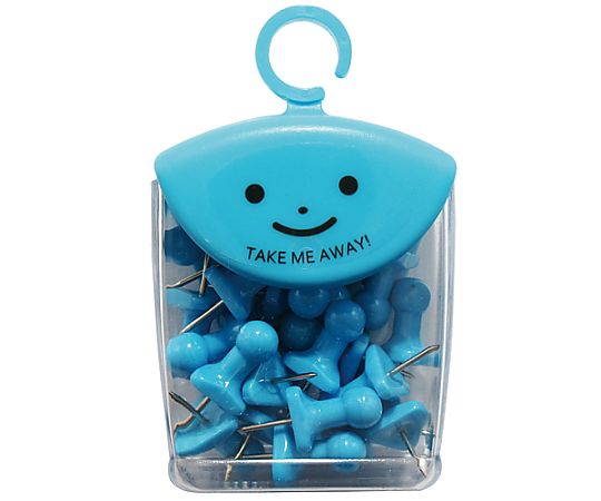 ミツヤ インテリアピンポップBU 20本×5箱入 TM-5-PB 1ケース（ご注文単位1ケース）【直送品】