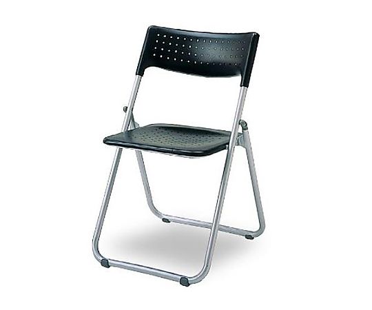 アイリスチトセ 折畳み椅子(ブラック) EA956XE-16 1個（ご注文単位1個）【直送品】