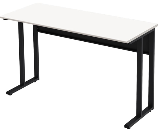 Y2K コンパクトデスク1200 天板:ホワイト/脚:ブラック  1台(ご注文単位1台)【直送品】