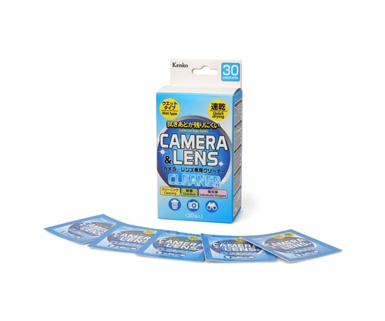 ケンコー・トキナー カメラ・レンズ専用クリーナー ウエットタイプ 30包入 KCA-WIPE-30P 1個（ご注文単位1個）【直送品】