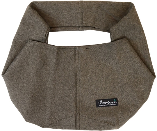 ペットプロジャパン HappyDays 国産ソフトスリング ダークブラウン  1個（ご注文単位1個）【直送品】