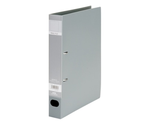 セキセイ セディア ロックリングファイル グレー F-532-62 1冊(ご注文単位1冊)【直送品】