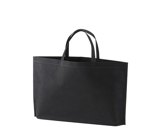 アズワン 不織布バッグ 底マチA4横 黒 1箱(100枚入) LC0931NB00 1箱(ご注文単位1箱)【直送品】