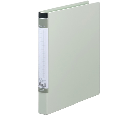 キングジム リングファイルBF グレー 602BF 1冊(ご注文単位1冊)【直送品】