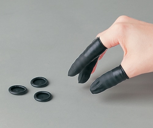 アズワン 導電性指サック Sサイズ 1袋(1000個入) G5413 1袋 (ご注文単位1袋)【直送品】